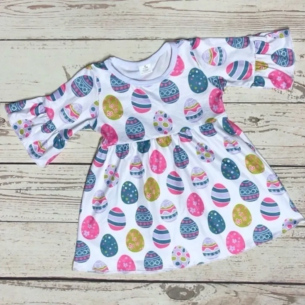 Easter Egg Baby Girl Dress